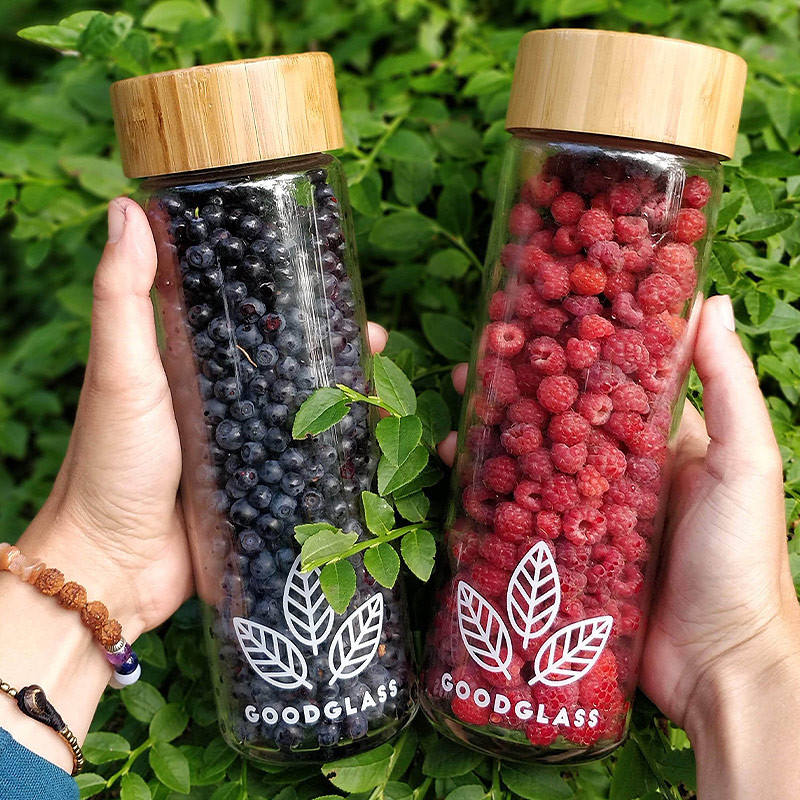 GoodWays - Butelka GoodGlass Simple (Edycja Vitalvibe) - obrazek 3