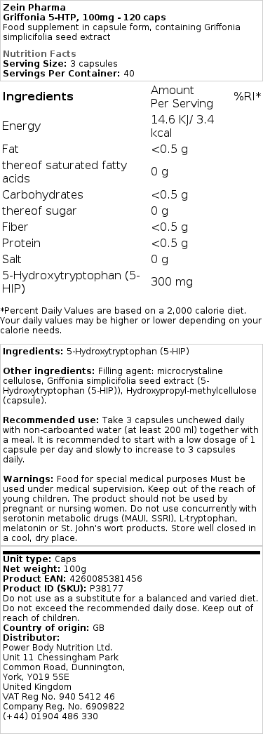 100 mg - 120 kapsler