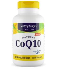 HEALTHY ORIGINS naturalny CoQ10 (60 kapsułek)