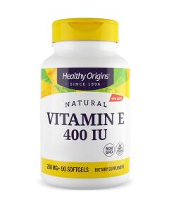 Healthy Origins Naturalna Witamina E Depot 400 IU 90 miękkich kapsułek
