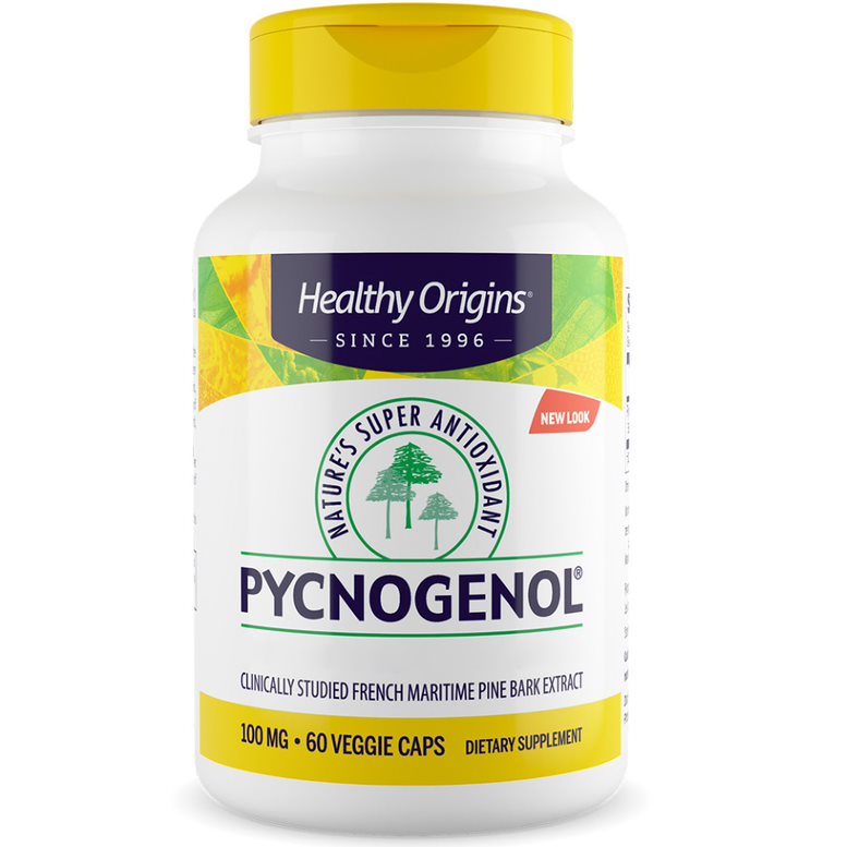 Healthy Origins - Pycnogenol 100 mg, 60 kapsułek wegetariańskich