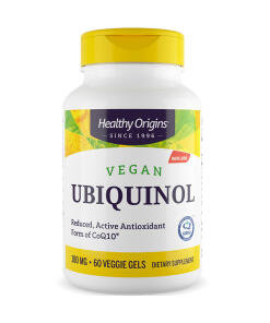 Healthy Origins Vegan Ubiquinol 100mg 60 żeli roślinnych