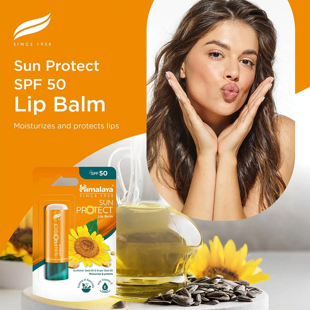 Himalaya - Balsam do ust Himalaya Sun Protect SPF50 (4,5 g) - obrazek 3