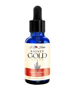 I LOVE HERRBS - KIDNEY Gold Drops NERKI I PĘCHERZ MOCZOWY (50 ml)
