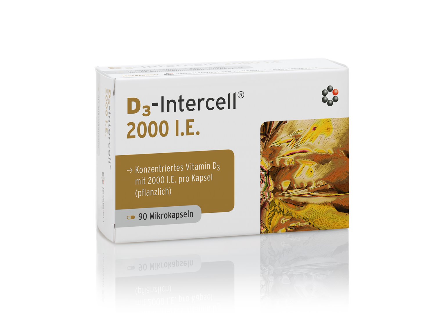 Intercell Pharma - D3 Intercell 2000 IU (90 kapsułek)
