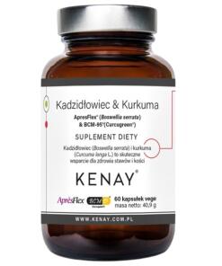 KENAY kadzidło i kurkuma ApresFlex® (Boswellia serrata) & BCM 95® (CURCUGREEN®) (60 kapsułek)
