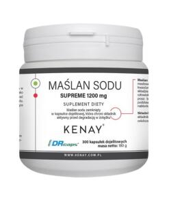 KENAY Maślanka Sodowa SUPREME 1200 mg (300 Kapsułek)