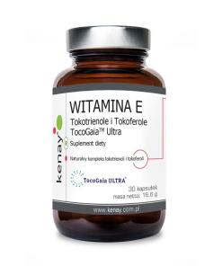 KENAY Witamina E Tokotrienole i Tokopherole TocoGaia Ultra (30 kaps.)