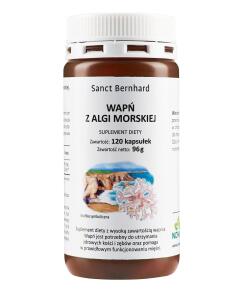 KRAUTERHAUS SANCT BERNHARD Calcium Lithothamnium kapsułki (120 szt.)