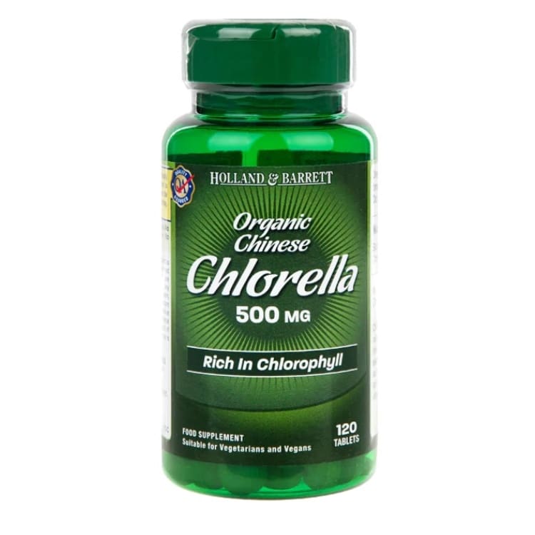 Chińska chlorella, 500 mg - 120 tabletek