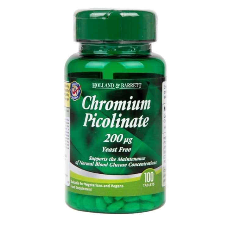 Chrom pikolinian, 200 mcg - 100 tabletek