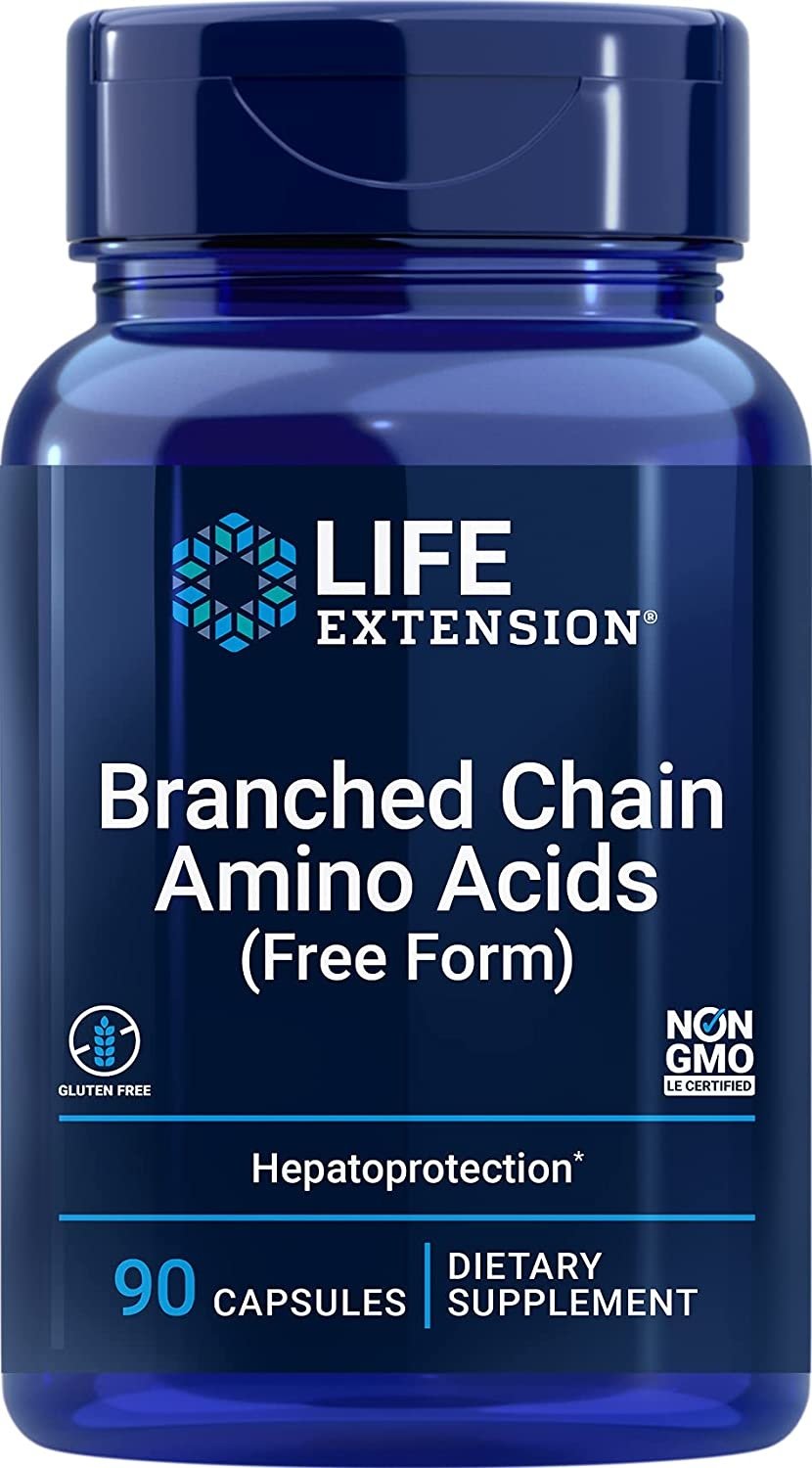 LIFE EXTENSION Branched Chain Amino Acids (90 caps)