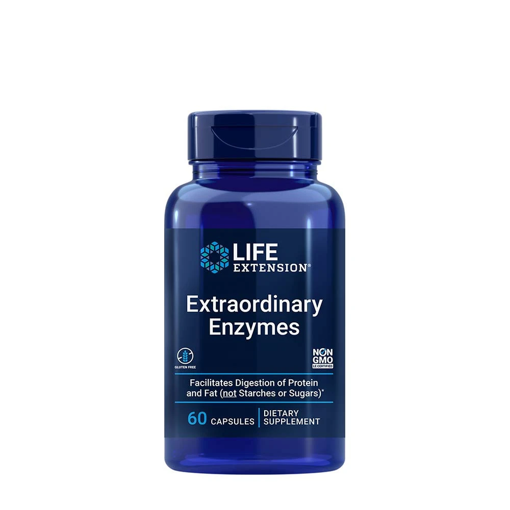 Life Extension - Extraordinary Enzymes (60 kapsułek)