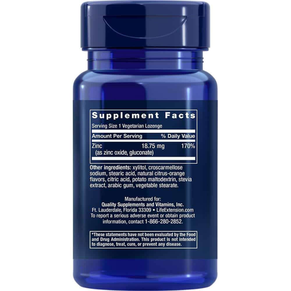 Cynkowe pastylki, naturalny cytrus-pomarańcza - 60 wegetariańskich pastylek - obrazek 5