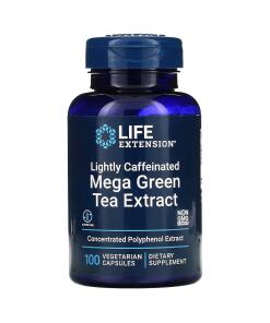 Lightly Caffeinated Mega Green Tea Extract - 100 vcaps