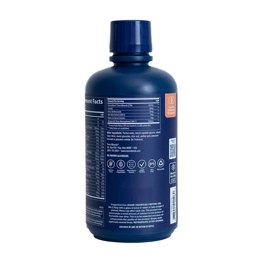 Płynny multivitamin-mineral, smak owoców leśnych - 887 ml - obrazek 4