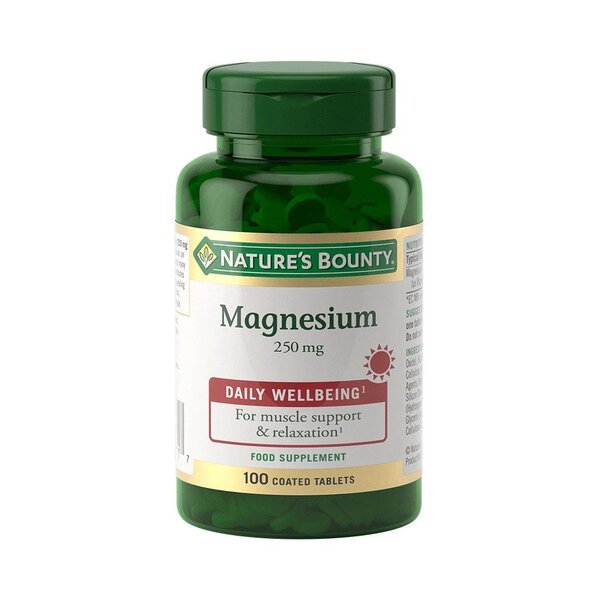 Magnez, 250 mg - 100 powlekanych tabletek