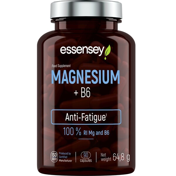 Magnesium + B6 - 90 kapsler