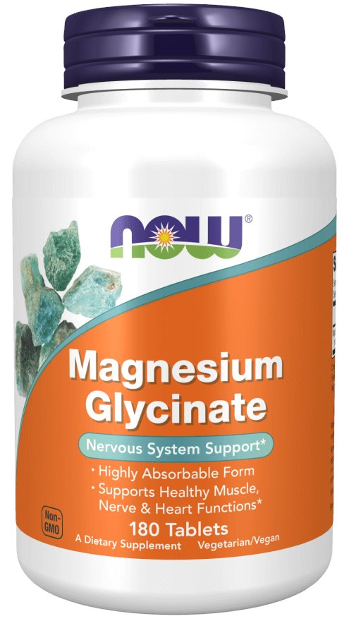 Glicynian magnezu - 180 tabletek