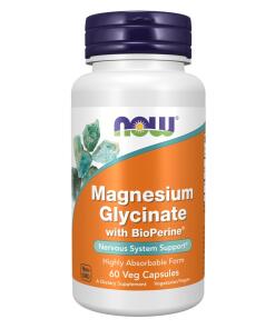 Magnez glicynowany z BioPerine - 60 kapsułek