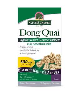 NATURE'S ANSWER Dong Quai (90 kaps.) - suplement