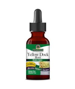 NATURE'S ANSWER Yellow Dock Root (30 ml / 1 fl. oz.) - suplement