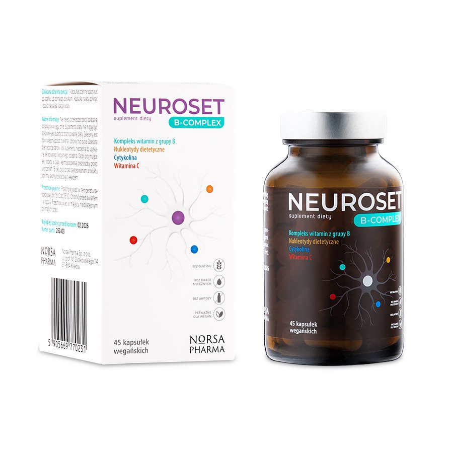 Norsa Pharma - Neuroset B-Complex (45 kapsułek)