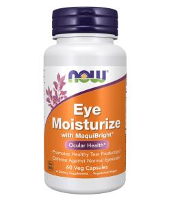 NOW Eye Moisturize z MaquiBright® (60 kapsułek wegetariańskich)