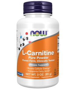 NOW L-Carnitine Powder (85 g) - puder L-karnityna