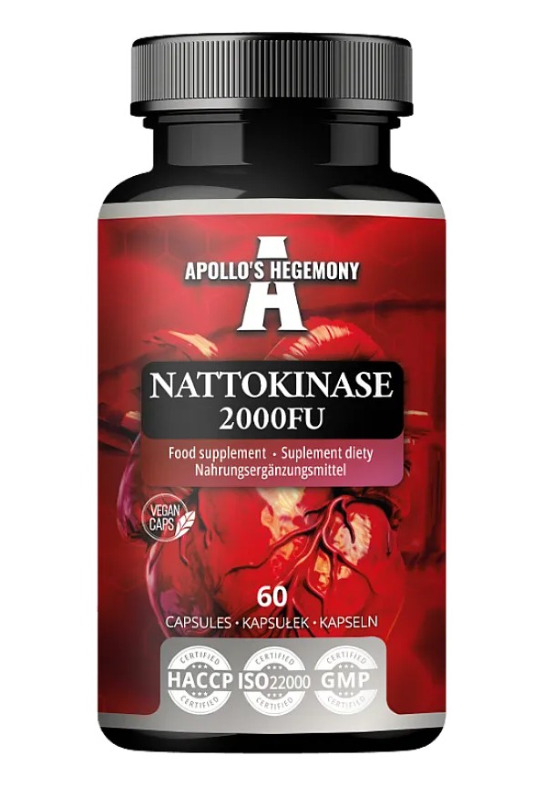 Apollo's Hegemony - Nattokinaza, 2000 FU - 60 kapsułek