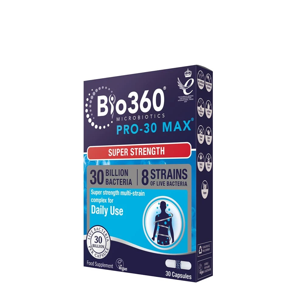 Natures Aid Bio360 Pro-30 MAX (30 miliardów bakterii) (30 kapsułek)