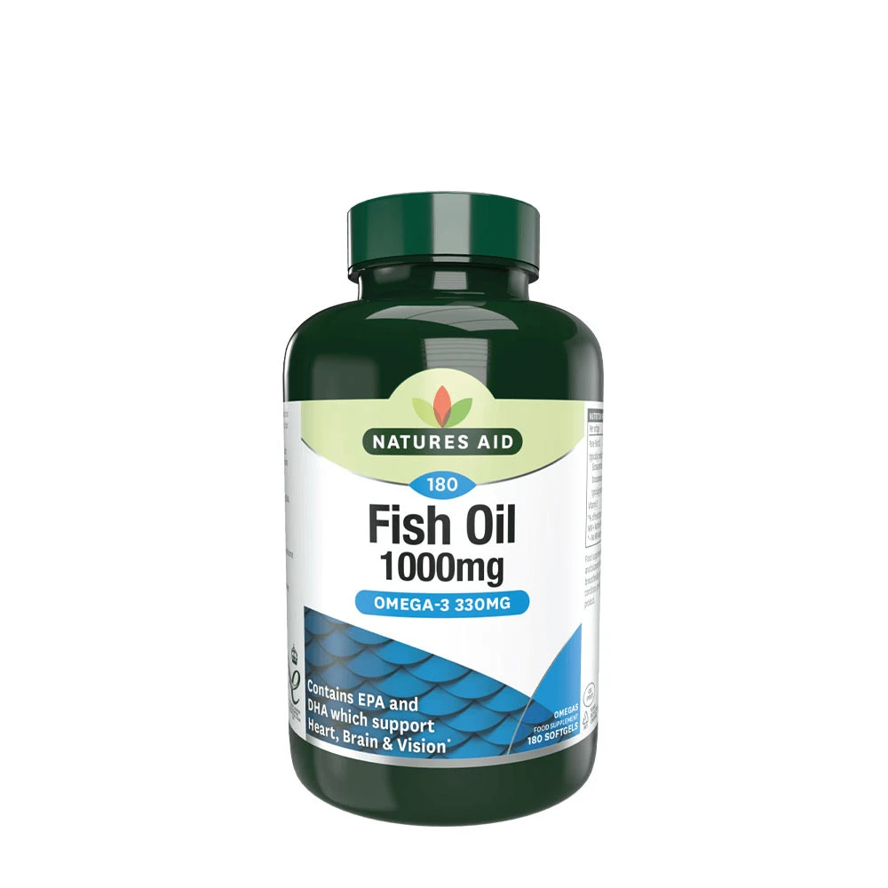 Natures Aid Olej z Ryby 1000 mg (90 Softgels)