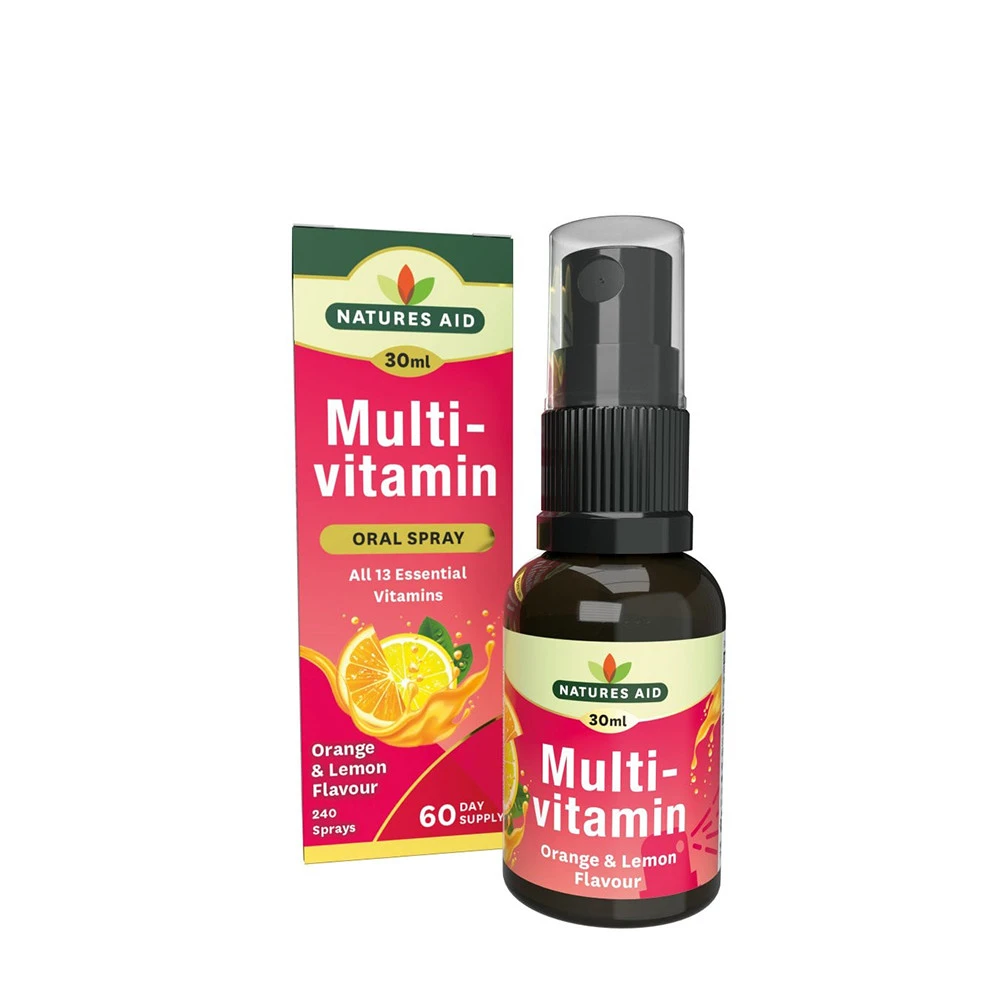 Natures Aid Multivitamin Daily Oral Spray (30 ml)