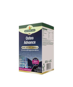 Natures Aid Osteo Advance - Formuła Wsparcia Kości (60 tabletek)