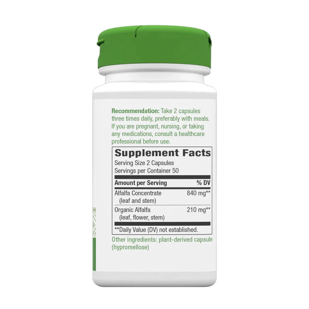 Nature's Way - Alfa-Max (100 kapsułek roślinnych) - obrazek 2