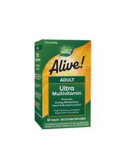 Natures Way Alive!® Adult Ultra Multivitamin - multiwitamina dla dorosłych (60 tabletek)