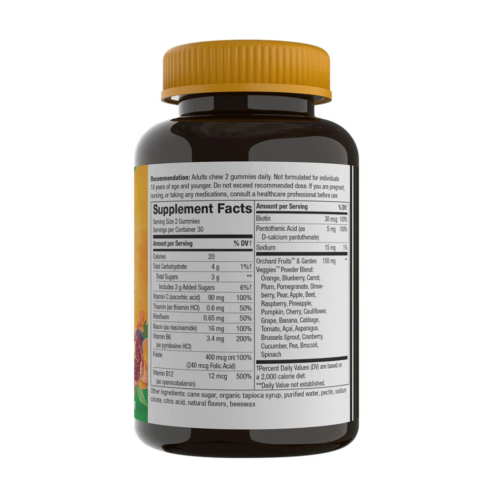 Nature's Way - Alive!® Żelki z kompleksem witamin B (60 żelek) - obrazek 2