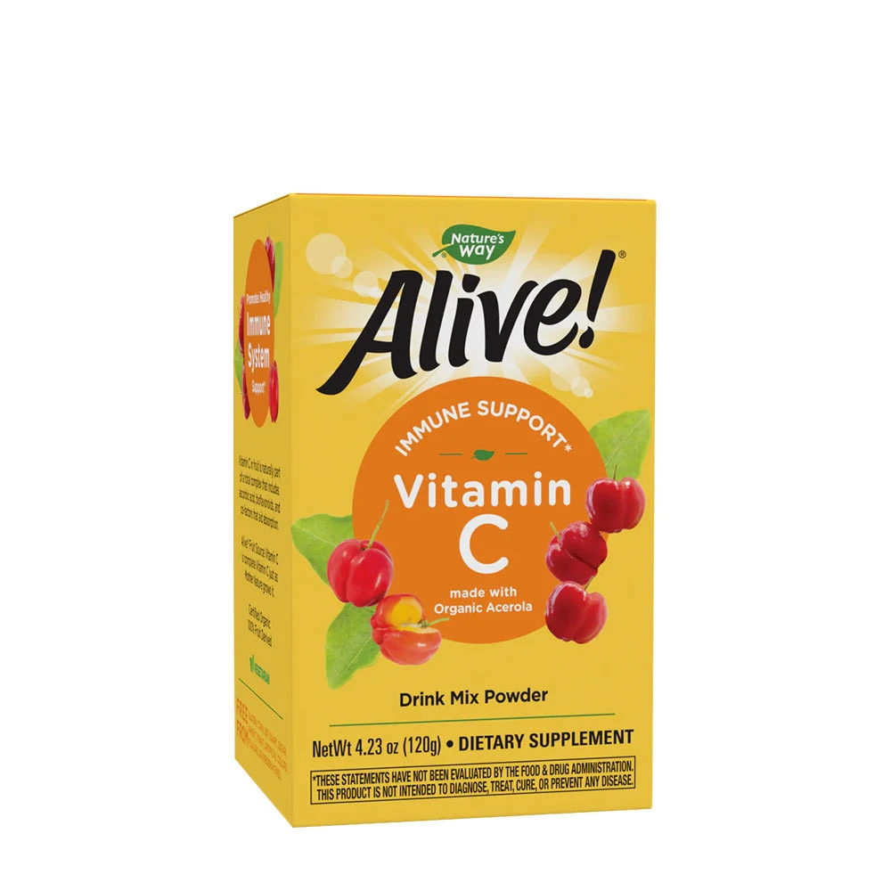 Natures Way Alive!® Fruit Source Vitamin C Drink Mix (120 g)