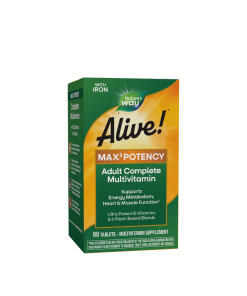 Natures Way Alive!® Max3 Potency Multivitamin (90 tabletek)