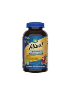 Natures Way Alive!® Men's 50+ Gummy Multivitamin (150 Gummies)
