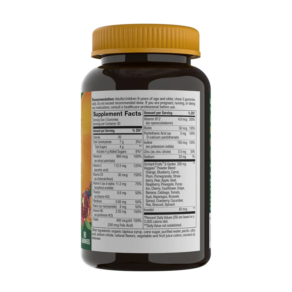 Nature's Way - Alive!® Premium Multivitamin dla Dorosłych w Żelkach (90 Żelek) - obrazek 2