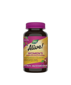 Natures Way Alive!® Women's Complete Multivitamin - Kompleksowa multiwitamina dla kobiet (130 tabletek)