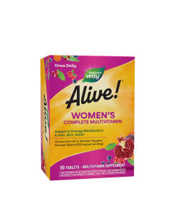 Natures Way Alive!® Women's Complete Multivitamin - Kompleksowa multiwitamina dla kobiet (50 tabletek)