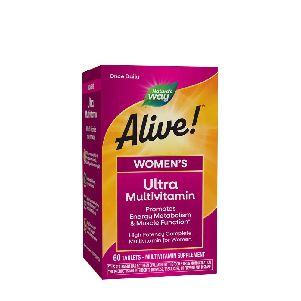 Nature's Way - Alive!® Ultra Multivitamin dla Kobiet (60 tabletek)