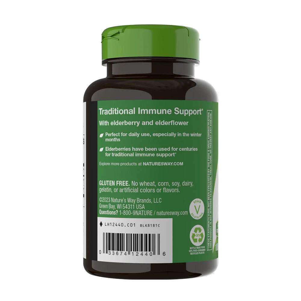 Nature's Way - Czarny Bez (100 Kapsułek) - obrazek 3