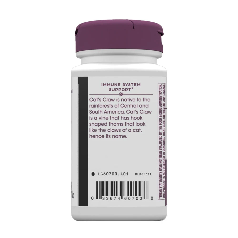 Nature's Way - Wyciąg Premium z Pazurów Kota (60 kapsułek) - obrazek 3