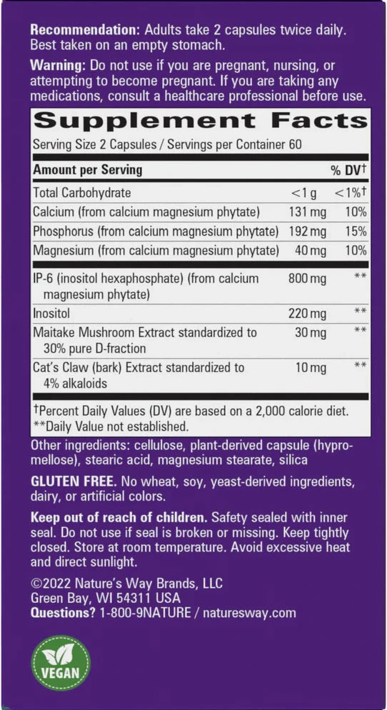 Nature's Way - Cell Forté MAX3 (120 kapsułek) - obrazek 2