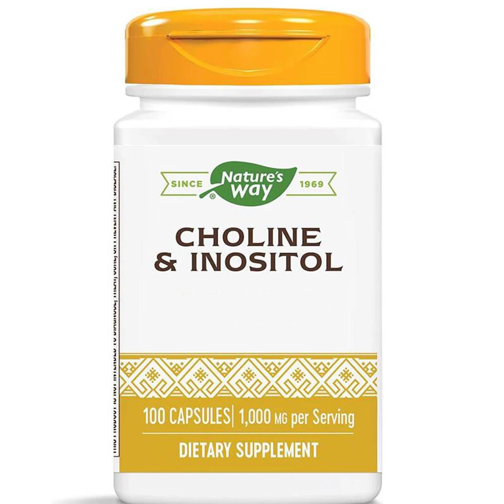 Nature's Way - Cholina i Inozytol, 100 kapsułek - obrazek 4