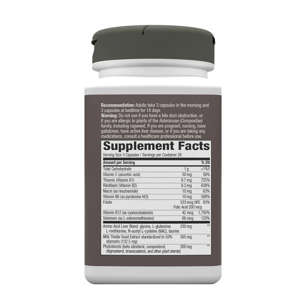 Nature's Way - Kompletny oczyszczacz wątroby (84 kapsułki) - obrazek 2