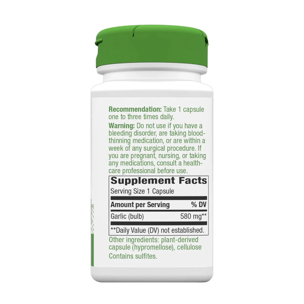 Nature's Way - Czosnek (100 kapsułek) - obrazek 2